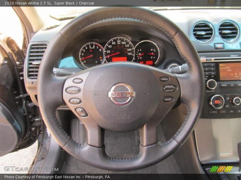 Super Black / Charcoal 2010 Nissan Altima 2.5 SL