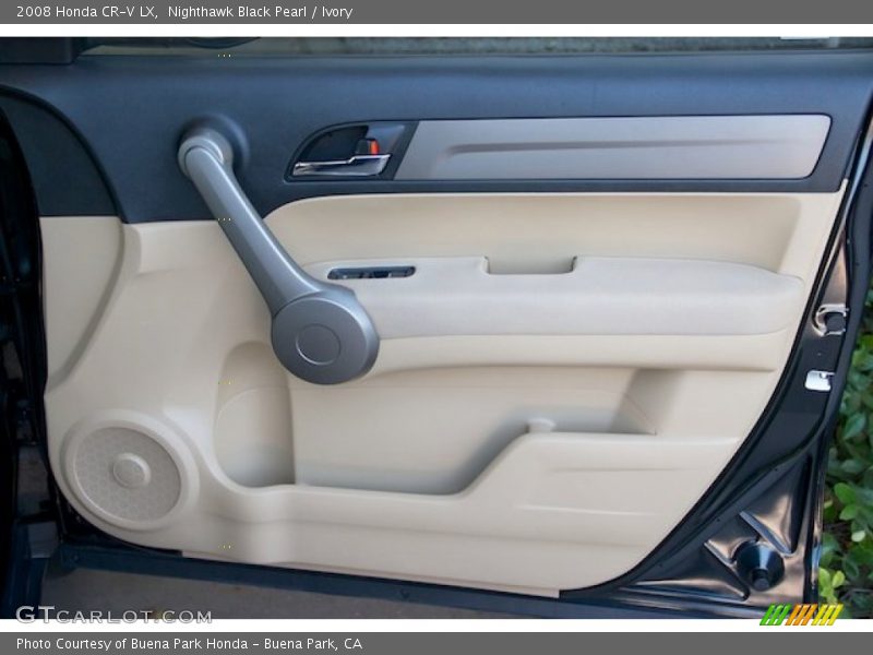 Nighthawk Black Pearl / Ivory 2008 Honda CR-V LX