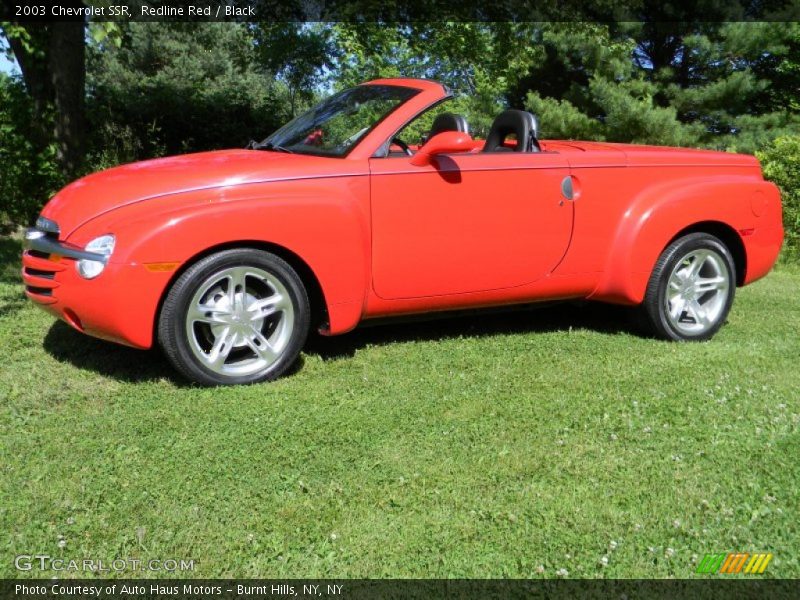 Redline Red / Black 2003 Chevrolet SSR