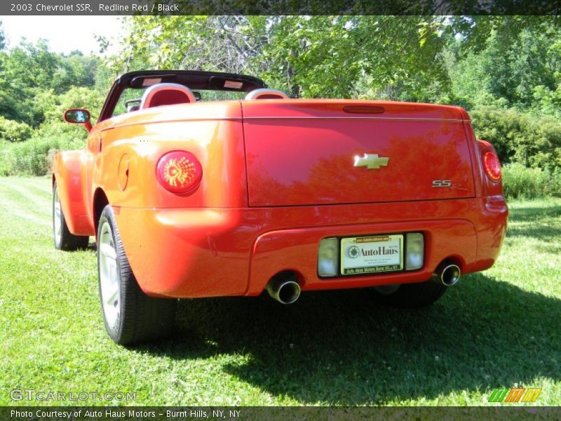 Redline Red / Black 2003 Chevrolet SSR