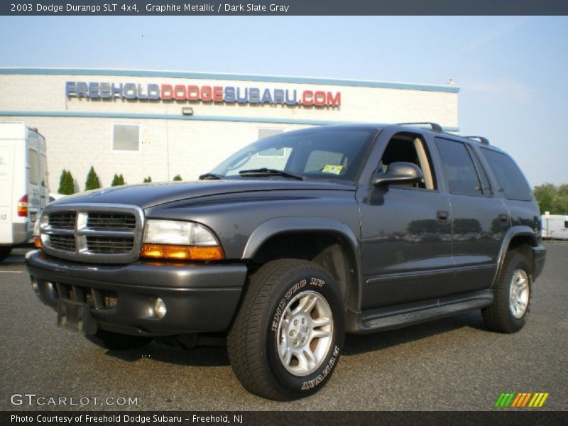 Graphite Metallic / Dark Slate Gray 2003 Dodge Durango SLT 4x4