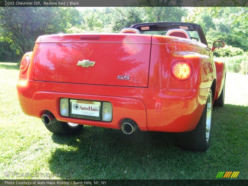 Redline Red / Black 2003 Chevrolet SSR