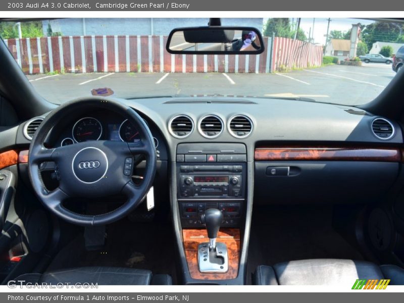 Dashboard of 2003 A4 3.0 Cabriolet