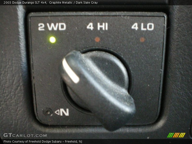 Graphite Metallic / Dark Slate Gray 2003 Dodge Durango SLT 4x4
