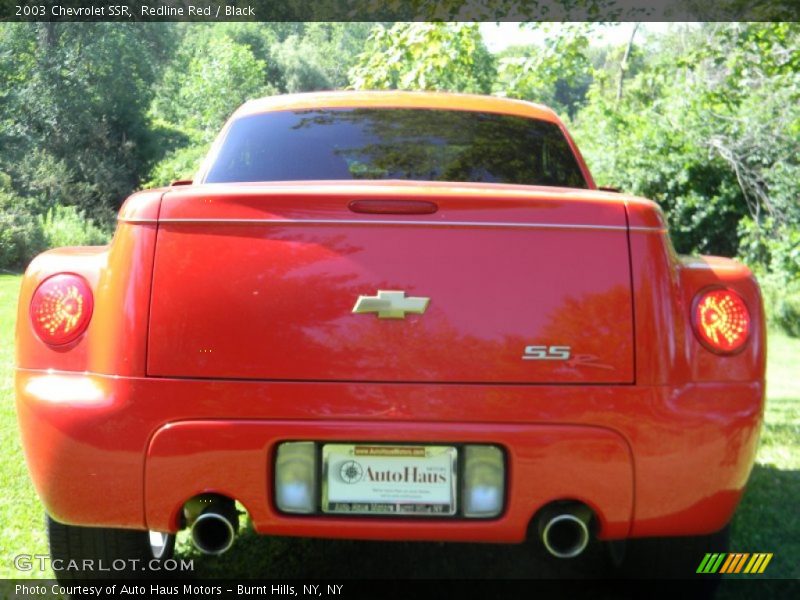 Redline Red / Black 2003 Chevrolet SSR