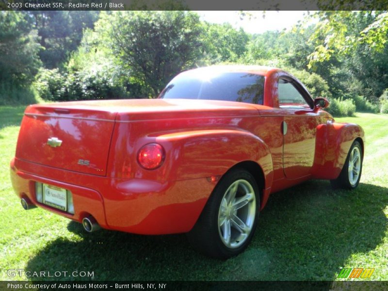 Redline Red / Black 2003 Chevrolet SSR