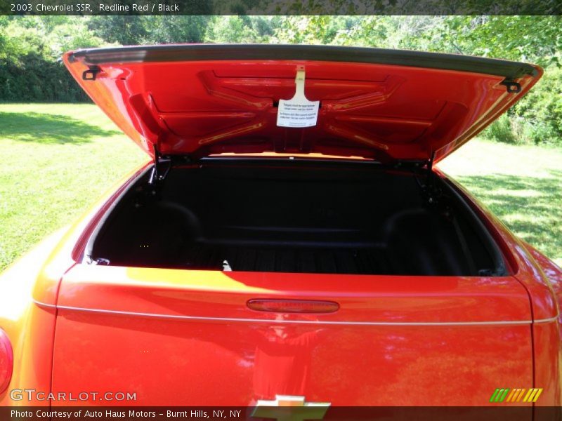 Redline Red / Black 2003 Chevrolet SSR