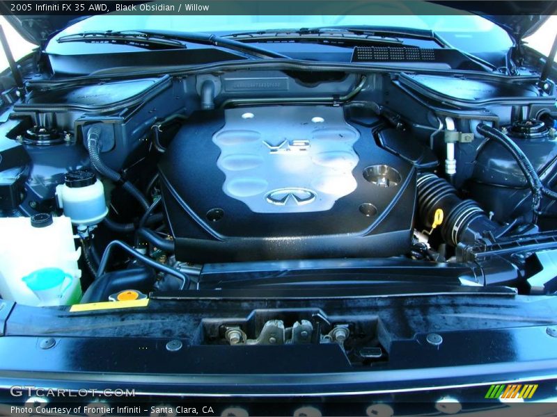 Black Obsidian / Willow 2005 Infiniti FX 35 AWD
