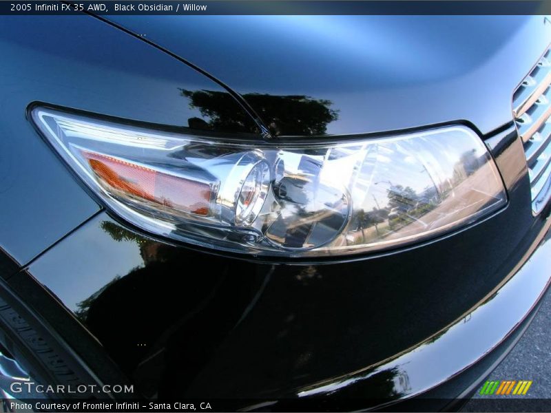 Black Obsidian / Willow 2005 Infiniti FX 35 AWD