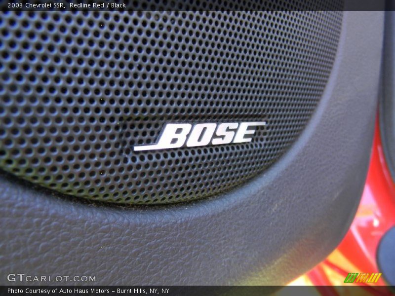 Audio System of 2003 SSR 