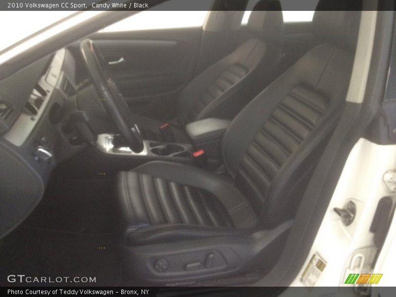 Candy White / Black 2010 Volkswagen CC Sport