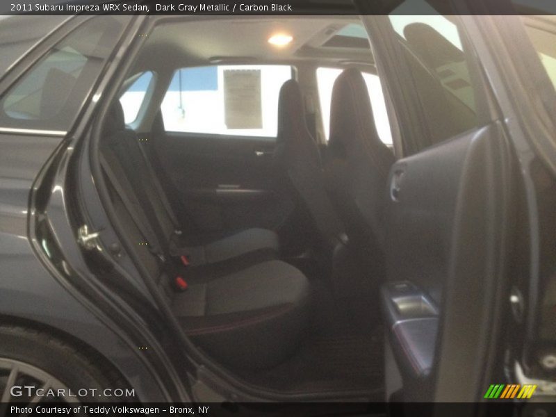 Dark Gray Metallic / Carbon Black 2011 Subaru Impreza WRX Sedan