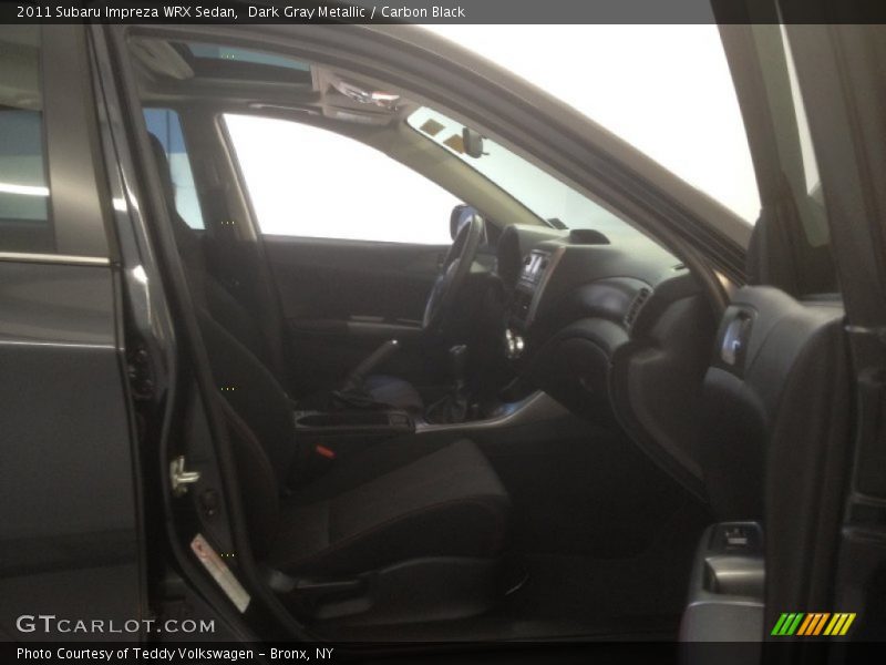 Dark Gray Metallic / Carbon Black 2011 Subaru Impreza WRX Sedan