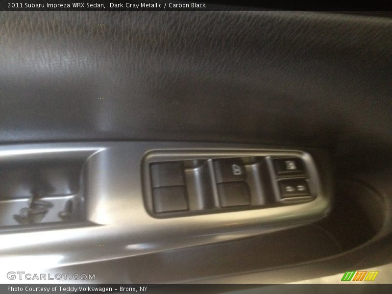 Dark Gray Metallic / Carbon Black 2011 Subaru Impreza WRX Sedan