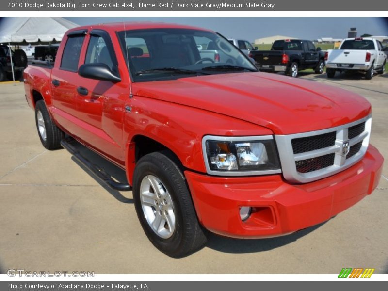 Front 3/4 View of 2010 Dakota Big Horn Crew Cab 4x4