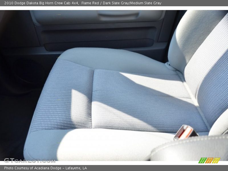 Flame Red / Dark Slate Gray/Medium Slate Gray 2010 Dodge Dakota Big Horn Crew Cab 4x4