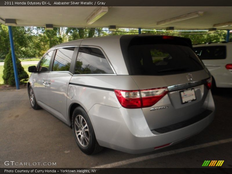 Alabaster Silver Metallic / Gray 2011 Honda Odyssey EX-L