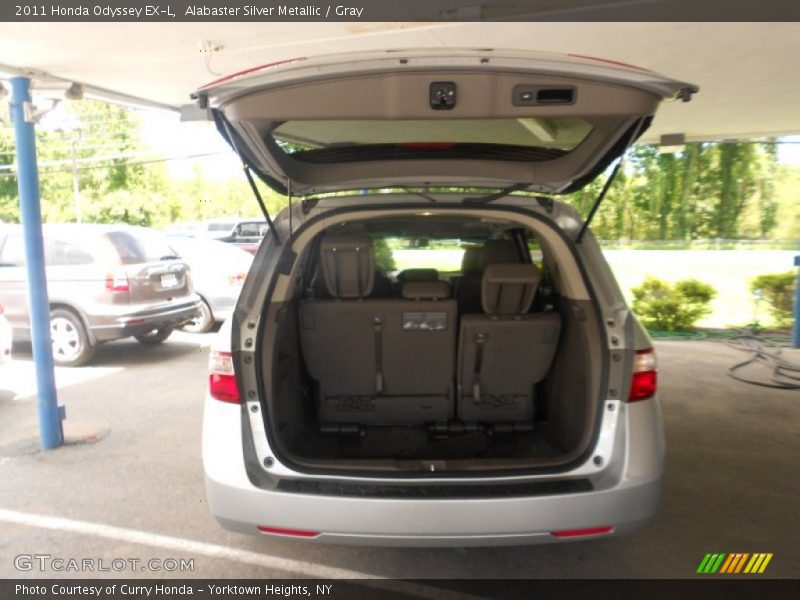 Alabaster Silver Metallic / Gray 2011 Honda Odyssey EX-L