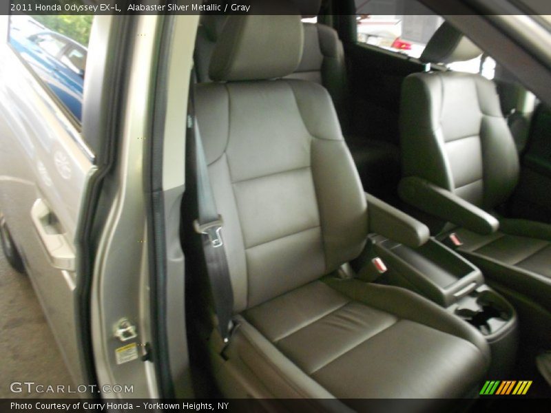 Alabaster Silver Metallic / Gray 2011 Honda Odyssey EX-L
