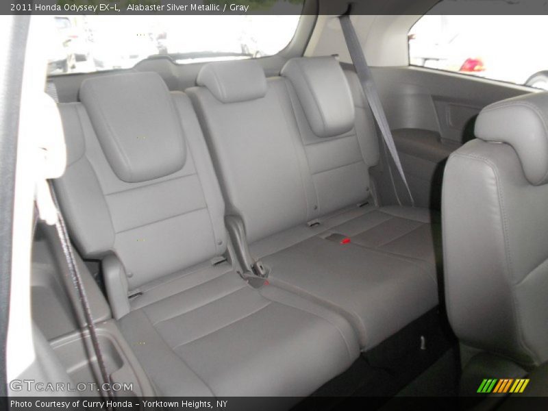 Alabaster Silver Metallic / Gray 2011 Honda Odyssey EX-L