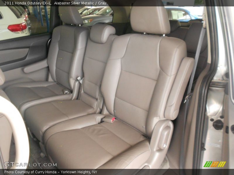 Alabaster Silver Metallic / Gray 2011 Honda Odyssey EX-L