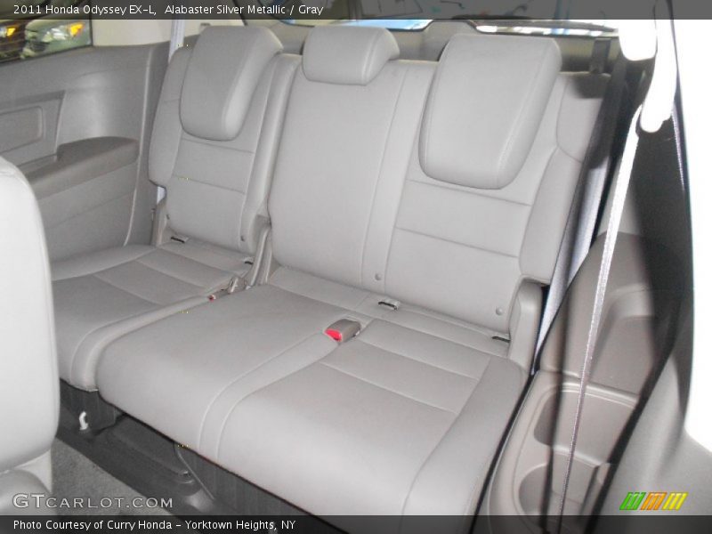 Alabaster Silver Metallic / Gray 2011 Honda Odyssey EX-L