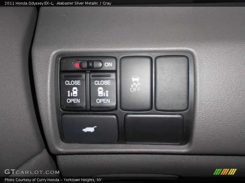 Alabaster Silver Metallic / Gray 2011 Honda Odyssey EX-L