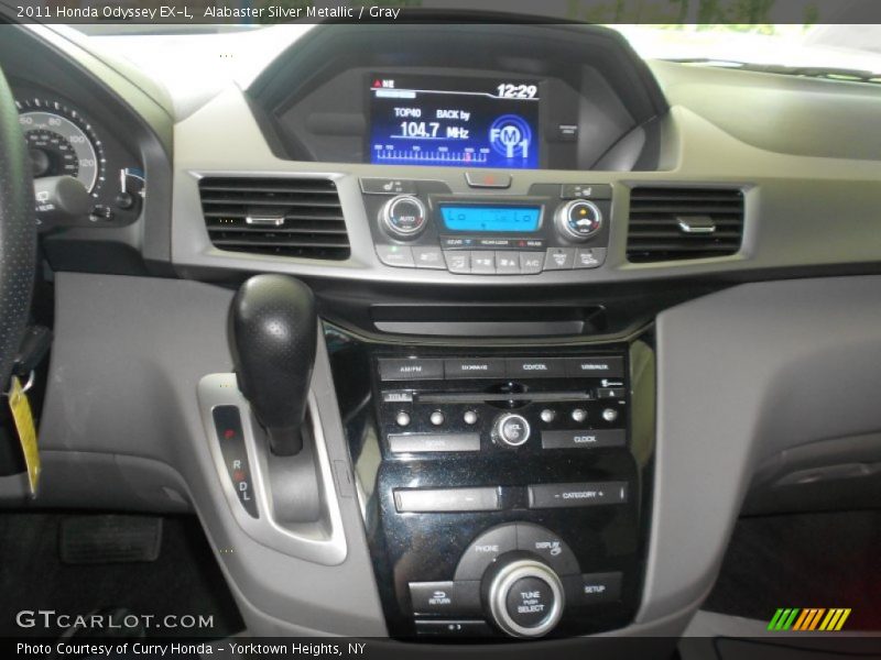 Alabaster Silver Metallic / Gray 2011 Honda Odyssey EX-L