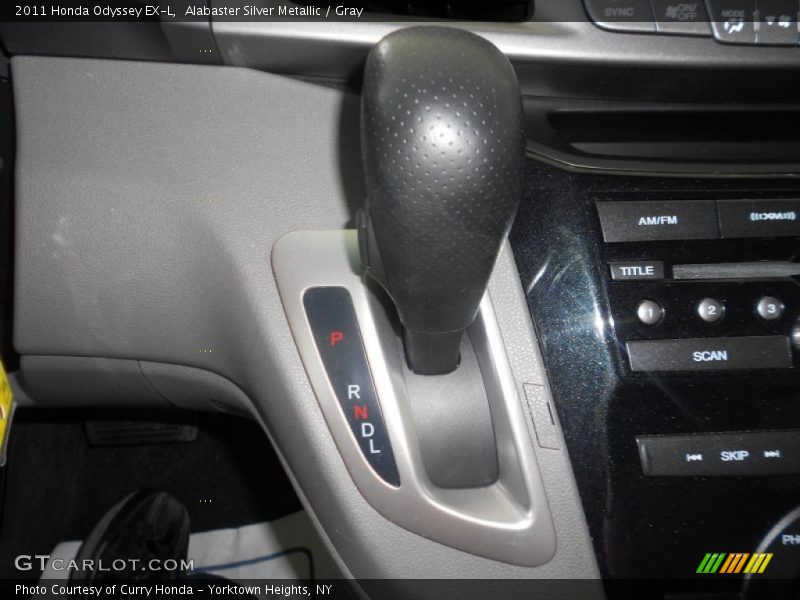 Alabaster Silver Metallic / Gray 2011 Honda Odyssey EX-L