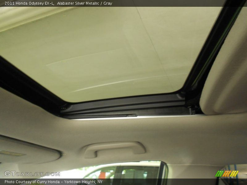 Alabaster Silver Metallic / Gray 2011 Honda Odyssey EX-L
