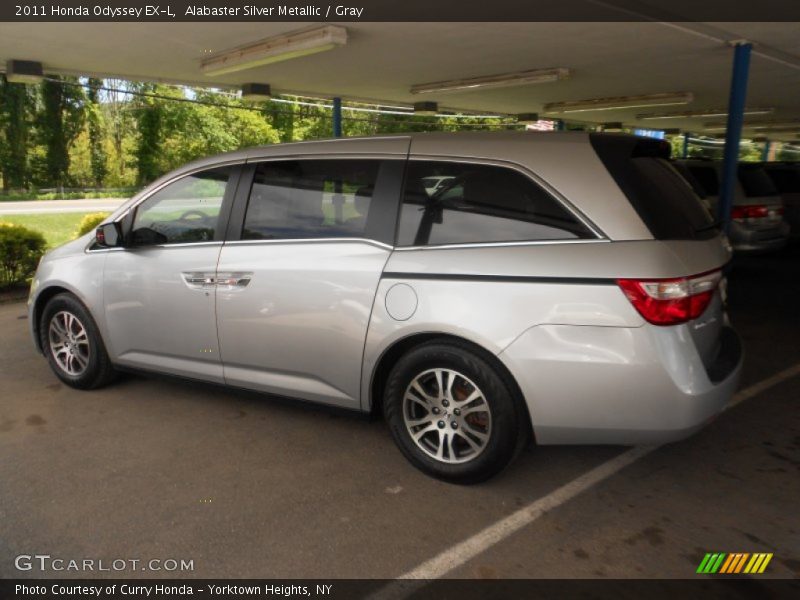 Alabaster Silver Metallic / Gray 2011 Honda Odyssey EX-L