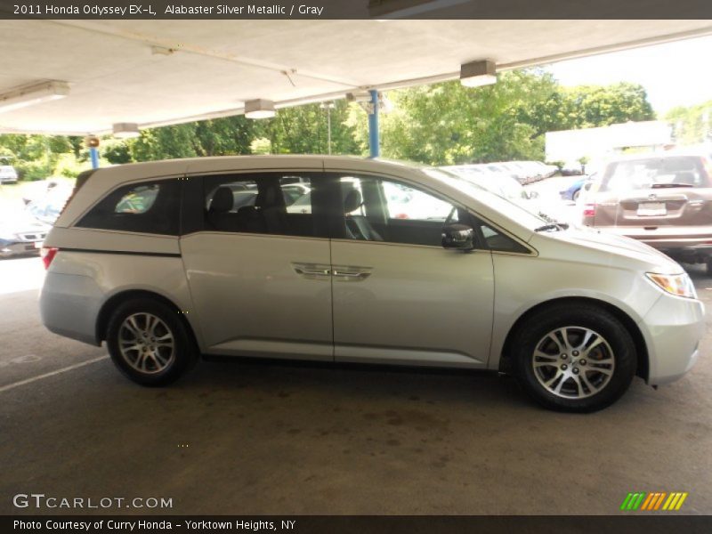 Alabaster Silver Metallic / Gray 2011 Honda Odyssey EX-L