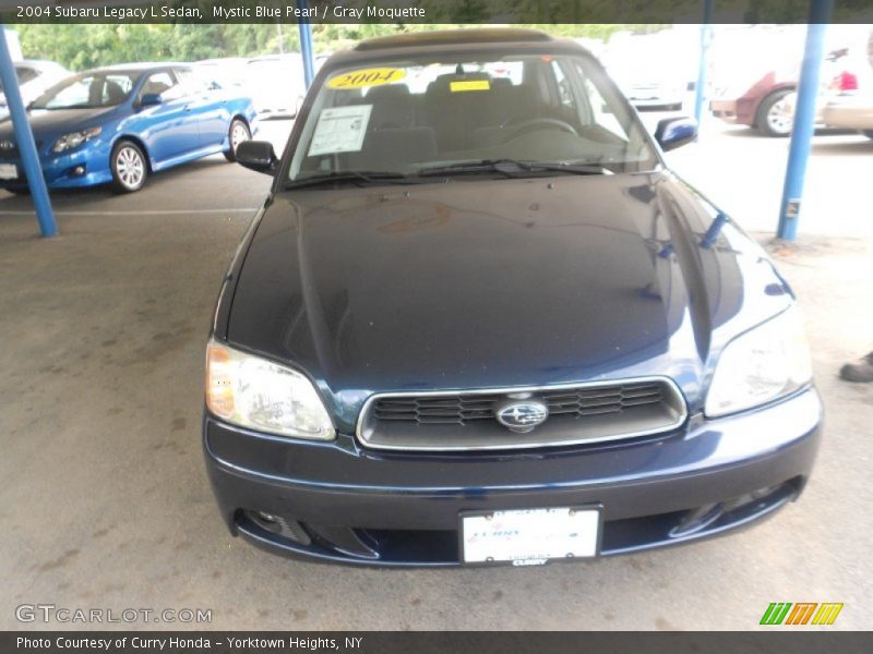 Mystic Blue Pearl / Gray Moquette 2004 Subaru Legacy L Sedan