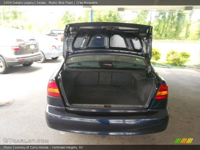 Mystic Blue Pearl / Gray Moquette 2004 Subaru Legacy L Sedan