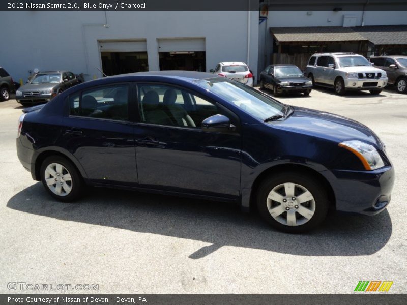 Blue Onyx / Charcoal 2012 Nissan Sentra 2.0