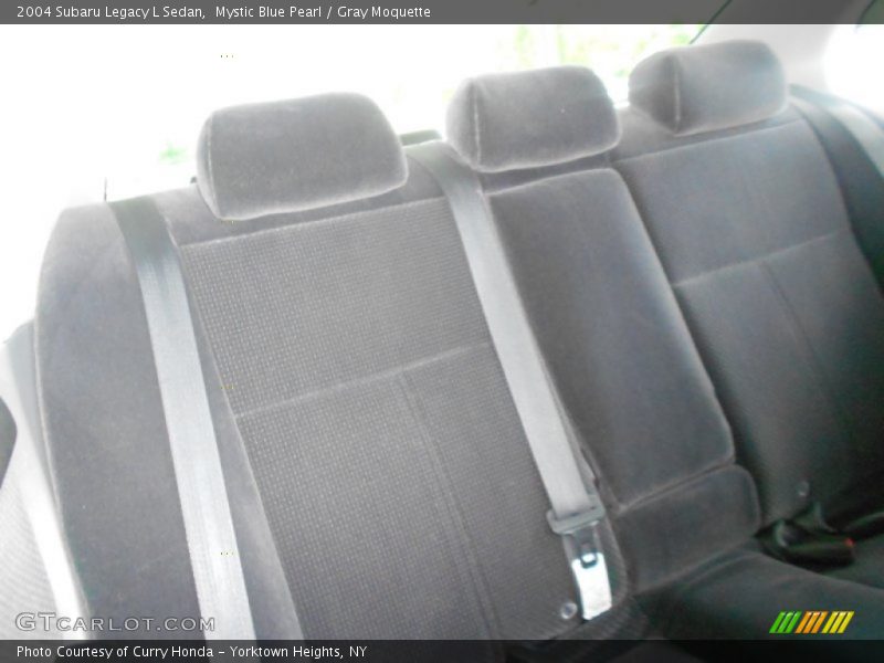 Mystic Blue Pearl / Gray Moquette 2004 Subaru Legacy L Sedan