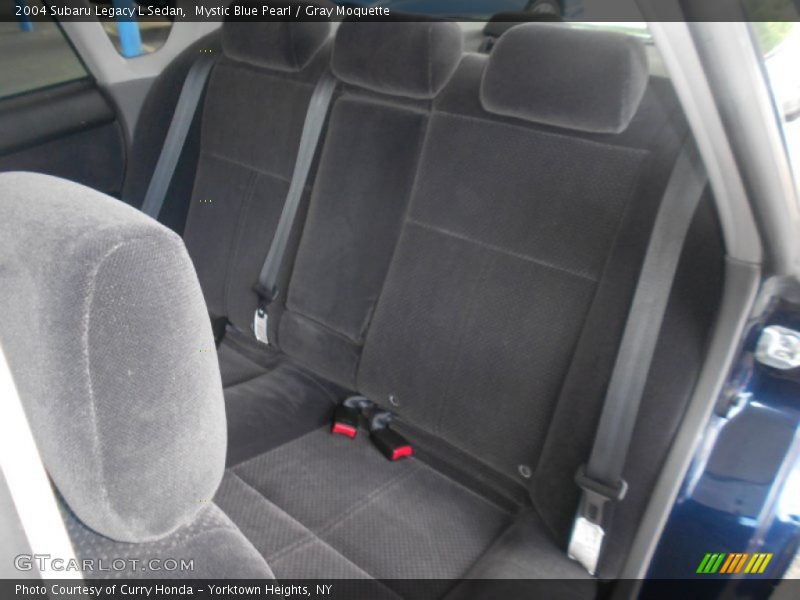 Mystic Blue Pearl / Gray Moquette 2004 Subaru Legacy L Sedan