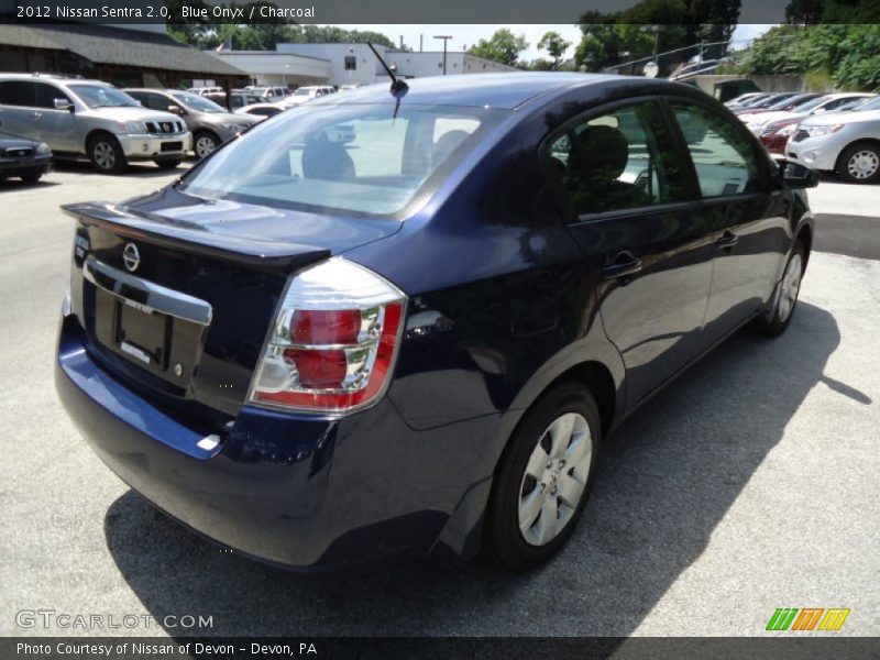 Blue Onyx / Charcoal 2012 Nissan Sentra 2.0