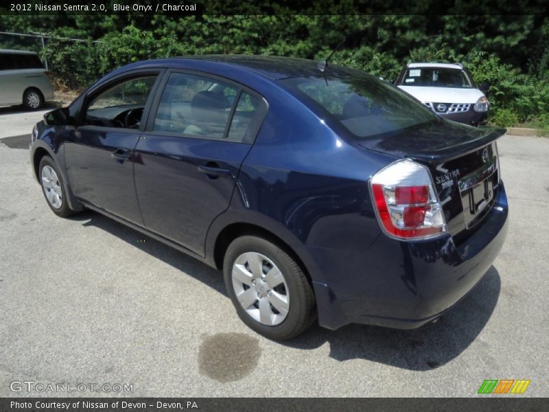 Blue Onyx / Charcoal 2012 Nissan Sentra 2.0