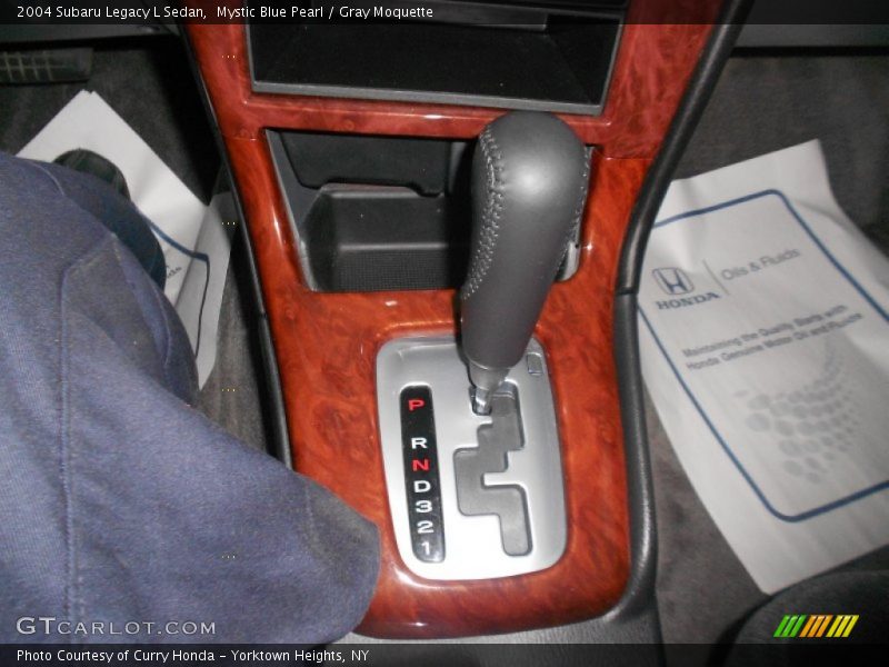 Mystic Blue Pearl / Gray Moquette 2004 Subaru Legacy L Sedan