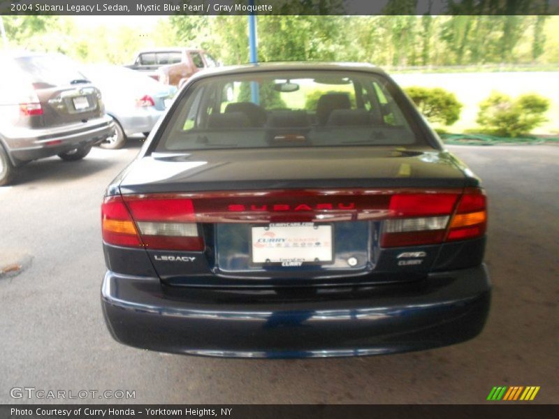 Mystic Blue Pearl / Gray Moquette 2004 Subaru Legacy L Sedan