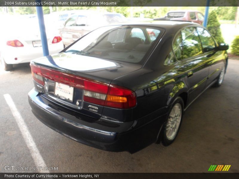 Mystic Blue Pearl / Gray Moquette 2004 Subaru Legacy L Sedan