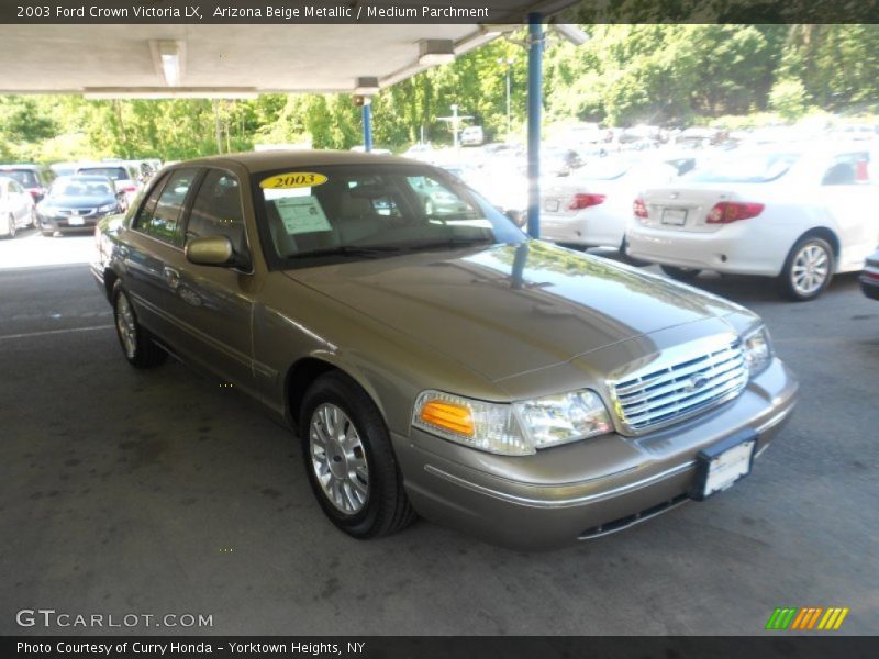 Arizona Beige Metallic / Medium Parchment 2003 Ford Crown Victoria LX