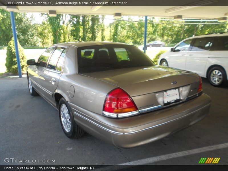 Arizona Beige Metallic / Medium Parchment 2003 Ford Crown Victoria LX
