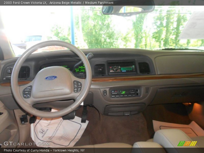 Arizona Beige Metallic / Medium Parchment 2003 Ford Crown Victoria LX