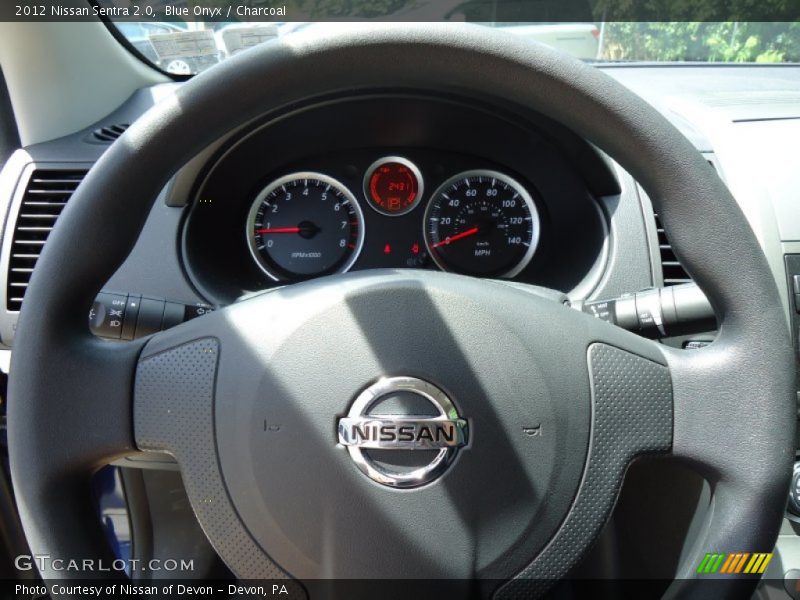 Blue Onyx / Charcoal 2012 Nissan Sentra 2.0