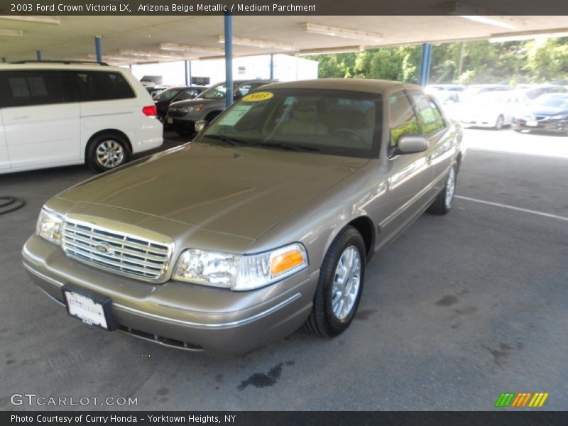 Arizona Beige Metallic / Medium Parchment 2003 Ford Crown Victoria LX