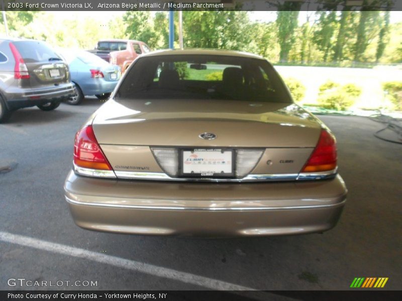Arizona Beige Metallic / Medium Parchment 2003 Ford Crown Victoria LX
