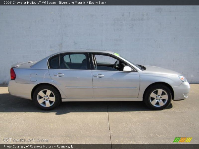 Silverstone Metallic / Ebony Black 2006 Chevrolet Malibu LT V6 Sedan