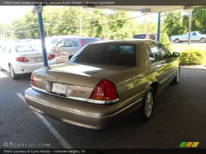 Arizona Beige Metallic / Medium Parchment 2003 Ford Crown Victoria LX